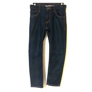 LEVI'S 511 RAW DENIM WASH KNIT JEANS SIZE 12 BOYS